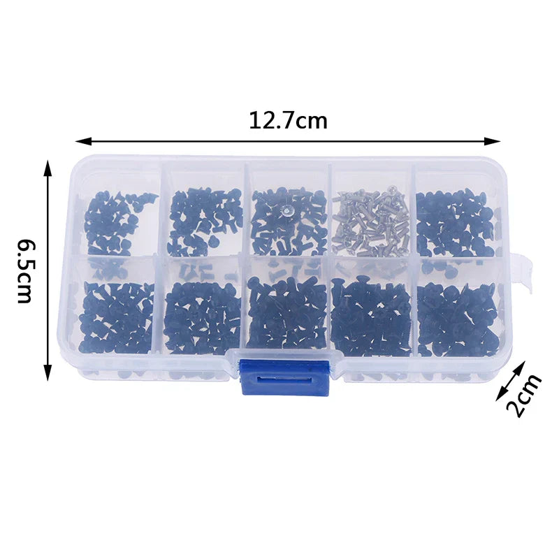 500pcs Laptop Screw Set – M2 M2.5 M3 Universal Repair Kit