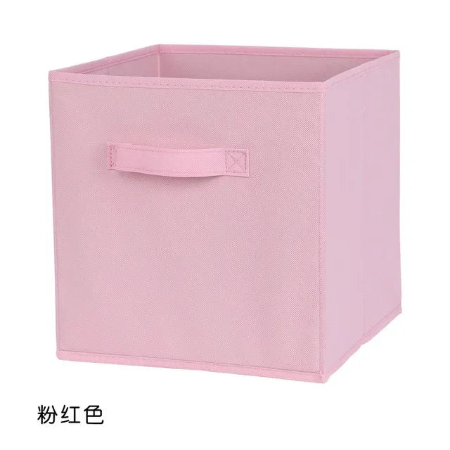 Non Woven Fabric Storage Box Home Supplies Clothing Underwear Storage Box,Kid Toy Storage Organizer Cabinet Drawer Organization Peaceful Pleasures Health and Wellness Pink