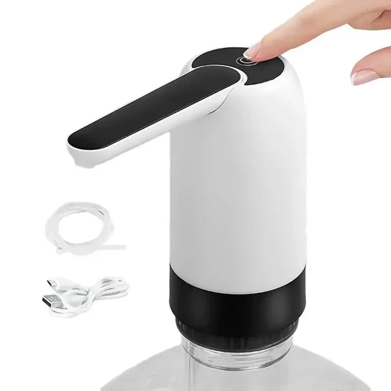 Water Dispenser Bottle Pump, Electric Water Pump Automatic Switch Water Dispenser Portable USB Charging DrinkingWaterDispenser Peaceful Pleasures Health and Wellness