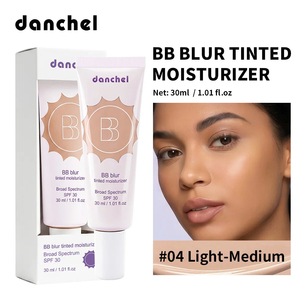 SPF30 BB Blur Tinted Moisturizer Medium Coverage Even Skin Tone Lightweight Sun Protection Face Makeup Peaceful Pleasures Health and Wellness 4 Light-Medium