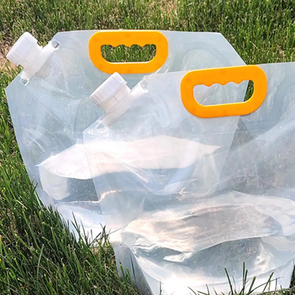 Portable Folding Water Bag 1.5–10L | Camping & Hiking Jug