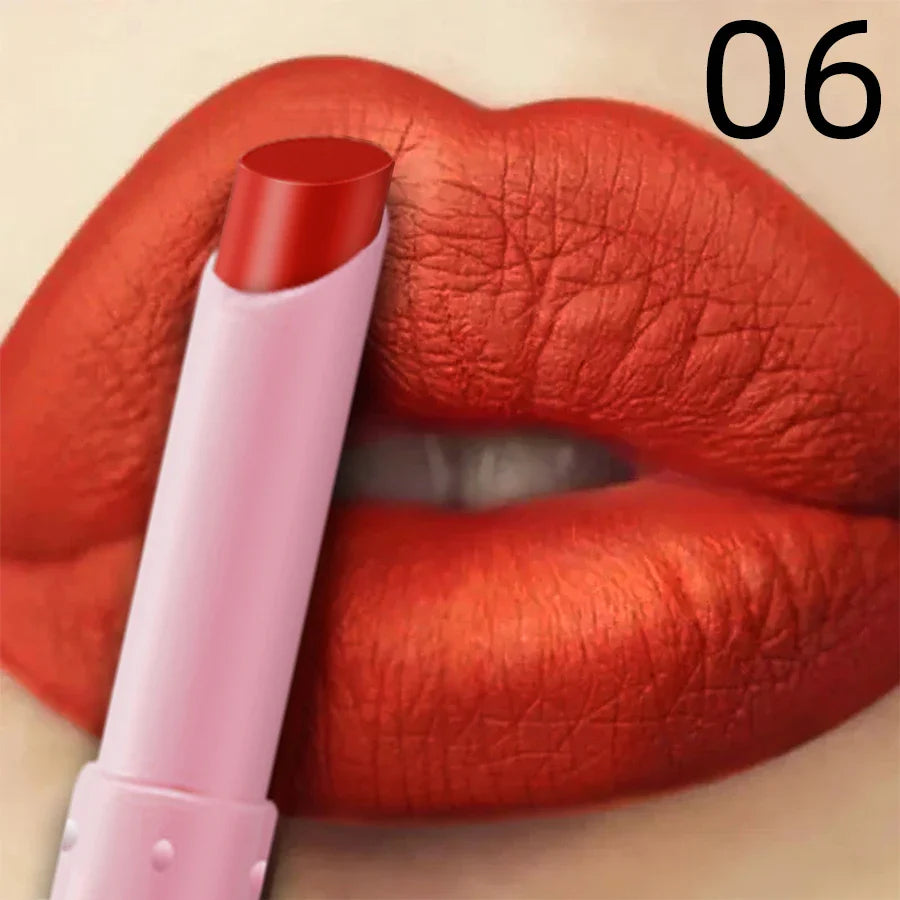 KAFURUX 15-Color Velvet Matte Lipstick – Long-Lasting Lip Tint