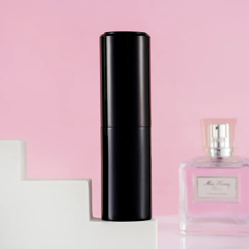 20ml Portable Mini Refillable Perfume Bottle Spray Empty Cosmetic Containers Atomizer Bottling For Travel Tool Peaceful Pleasures Health and Wellness black 20ml