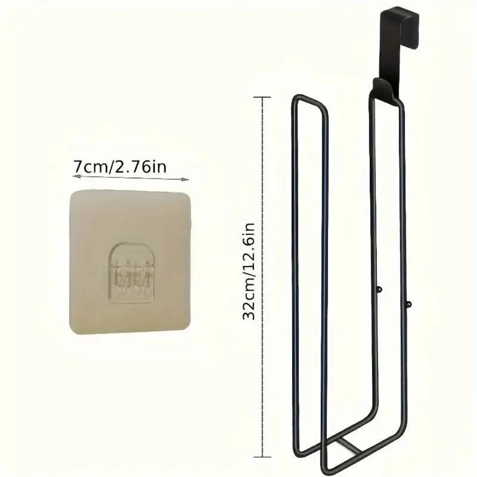 Wall Mounted Toilet Paper Holder with Storage Organizer