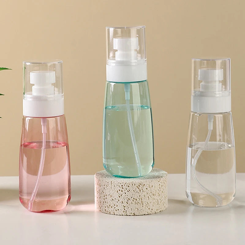 30ml/60ml/100ml Fine Mist Spray Bottle Plastic Bottl Lotion Pump Travel Perfume Water Bottles Refill Peaceful Pleasures Health and Wellness