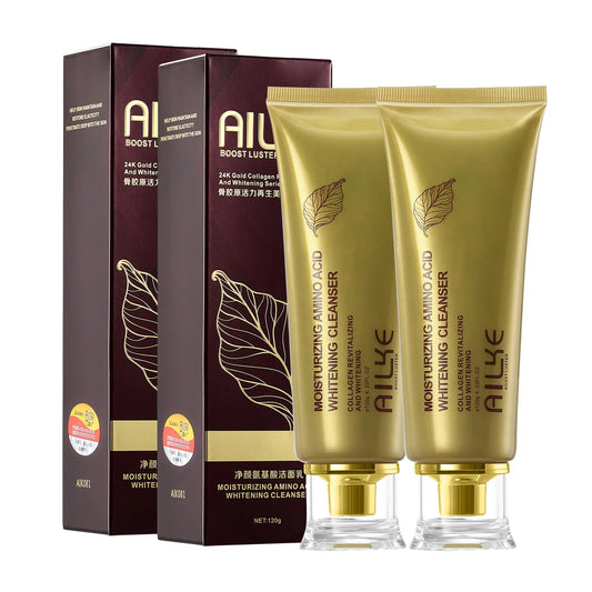 AILKE Amino Acid Facial Cleanser – Oil Control & Brightening Facial Cleanser Peaceful Pleasures Health and Wellness