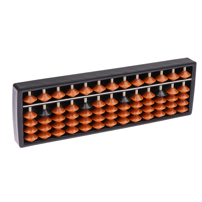 13-Column Abacus Soroban – Portable Kids Math Learning Tool