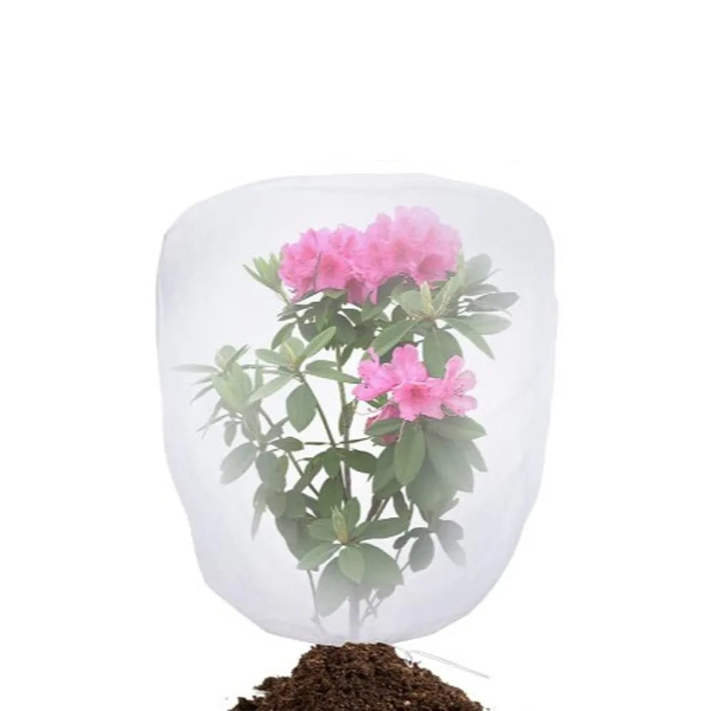 2-Pack Plant Insect & Bird Protection Net Bags | Drawstring Cover
