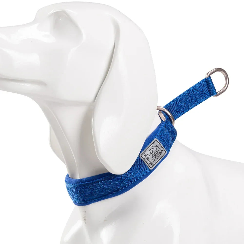 TRUELOVE Pet Collar Nylon Webbing P-chain Explosion-proof Neoprene Padding Pets Running Training Large Medium Small Dogs YC1851 Peaceful Pleasures Health and Wellness