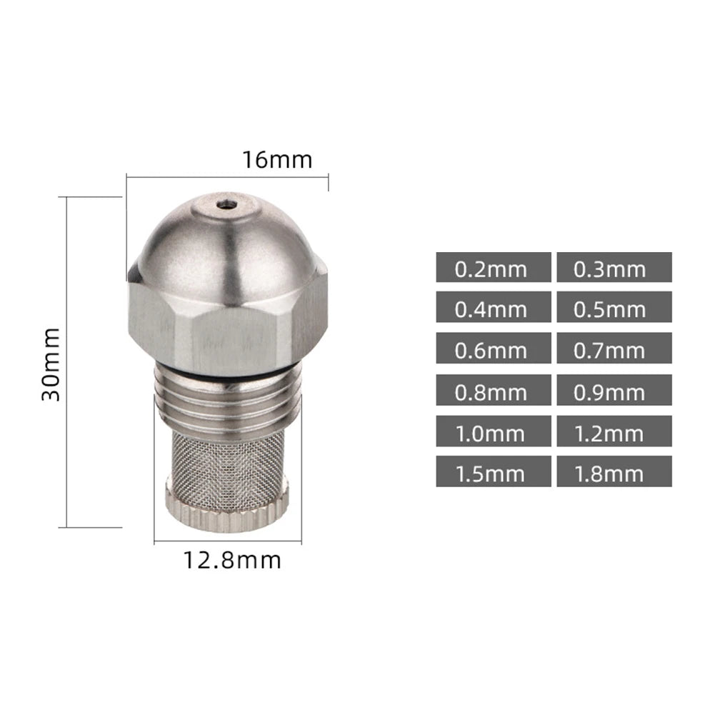 1 4BSPT Mist Nozzle 0 3- Orifice Diameter Humidification Cooling Fog