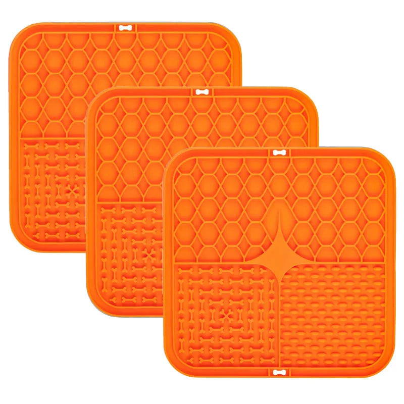 Silicone Slow Feeder Lick Mat for Dogs & Cats | Food Grade