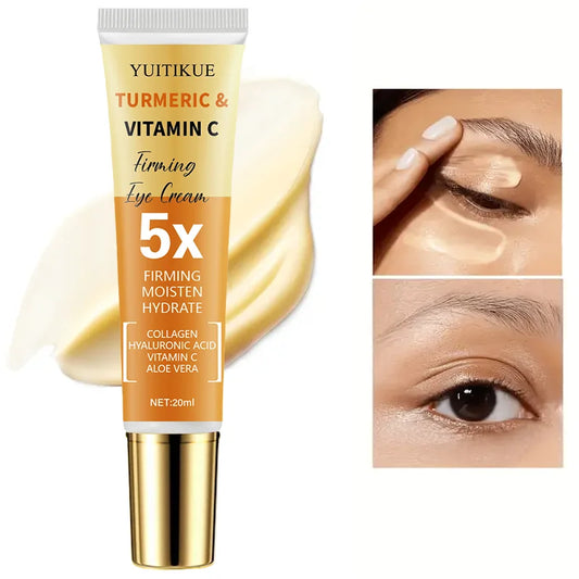 Turmeric Vitamin C Eye Cream – Dark Circles & Firming 20ml Eye Cream Oasis Select Default Title