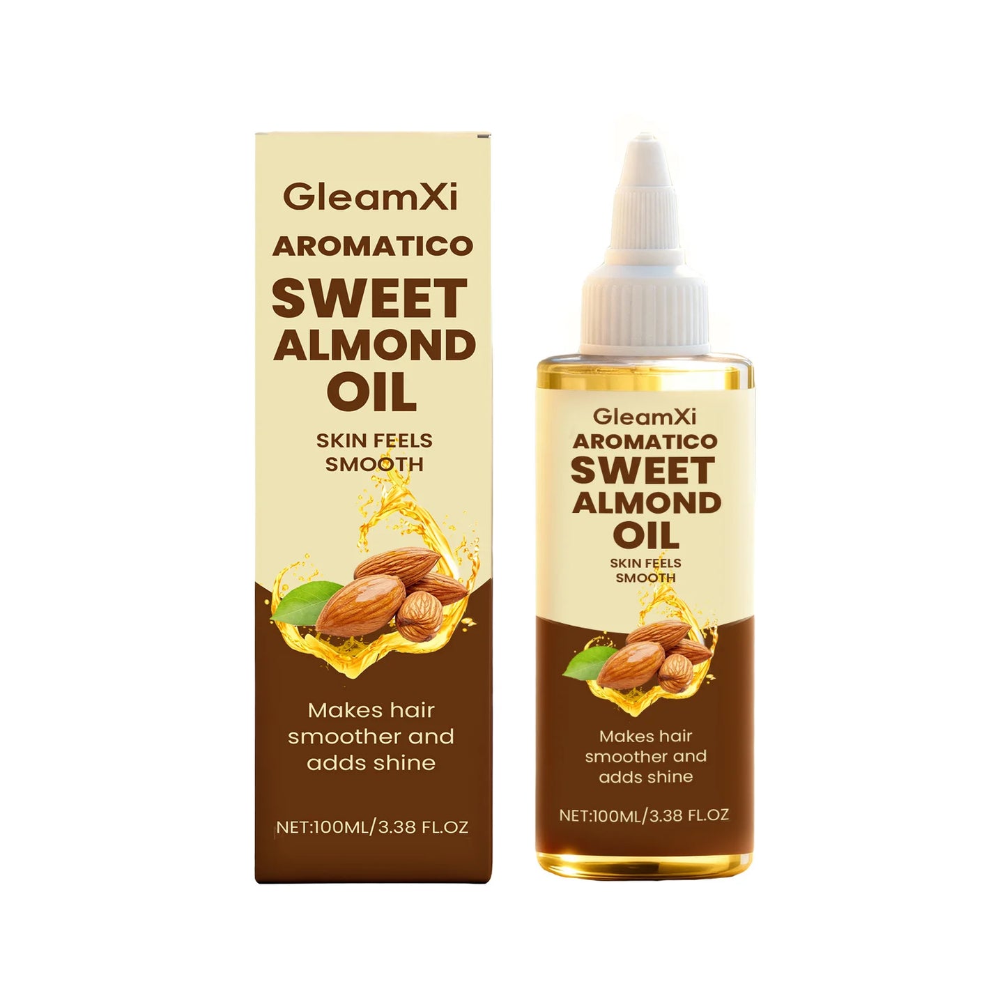 Almond Body Oil – Moisturizing, Firming & Brightening Serum