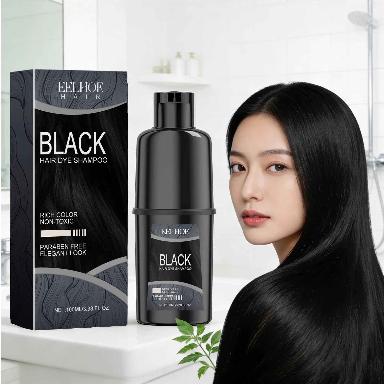 Hair Dye Shampoo Quick Hairdressing Maintain Lasting Color Effect Softening Hair Improve Gloss Herbal Essence Hair Color Shampoo Peaceful Pleasures Health and Wellness