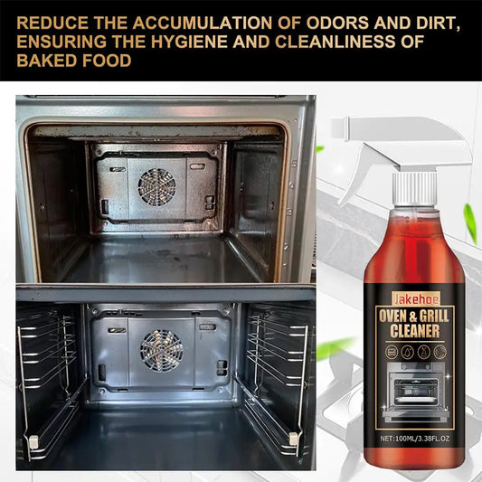 Ovens Cleaning Foam Spray Strong Kitchen Remove Grill Stove Oil Stains All Purpose Cleaner for Kitchen Appliances Household Care Peaceful Pleasures Health and Wellness