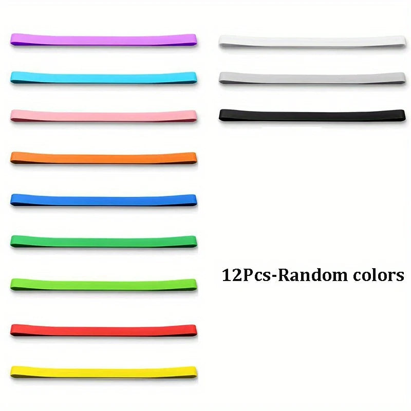 Elastic Towel Bands for Beach Chair, Pool & Cruise Ship Beach Towel Clips Peaceful Pleasures Health and Wellness 12Pcs-Random colors