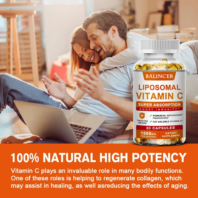 Balincer Liposomal Vitamin C 1500mg – Immune & Skin Support