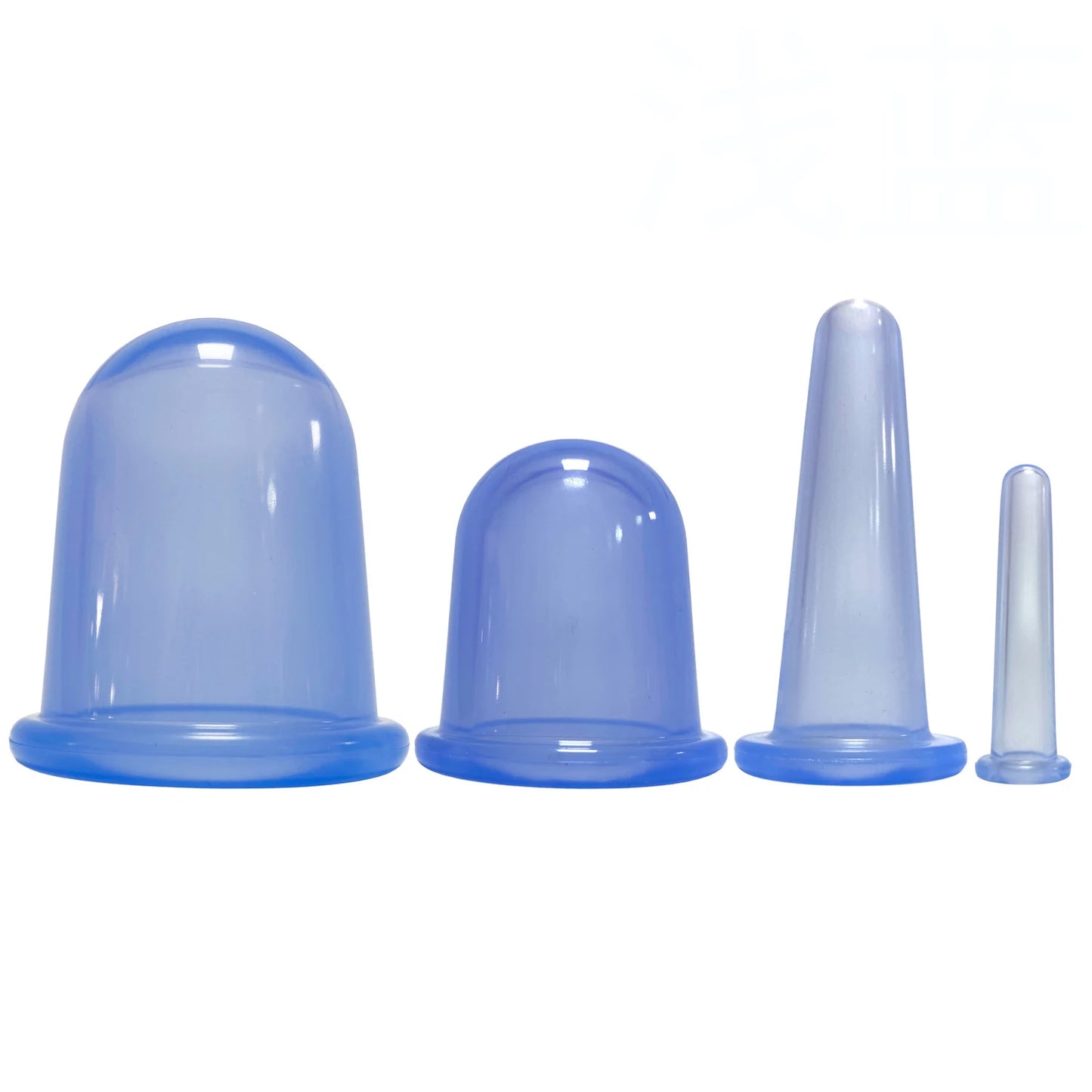 7PCS/Set Silicone Massage Jars Suction Cup Plastic Dampness Expelling Body Release Pain Vacuum Cans Banks Peaceful Pleasures Health and Wellness