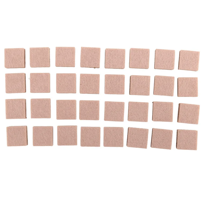 A36T-Felt Floor Furniture Protector Pads Chair Table Legs Protector 96 Pieces Khaki Peaceful Pleasures Health and Wellness
