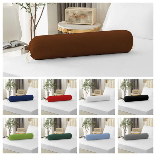 Cylindrical Bolster Pillowcase 106x35cm | Washable Cover Bolster Pillow Cover Oasis Select