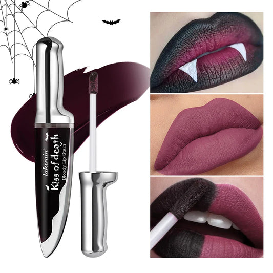 Gothic Bloody Lip Stain – Matte Waterproof Halloween Cosplay Gothic Lip Stain Oasis Select