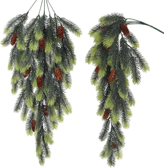 78cm Artificial Pine Christmas Vine Wall Hanging Swag Decor Christmas Hanging Decor Oasis Select