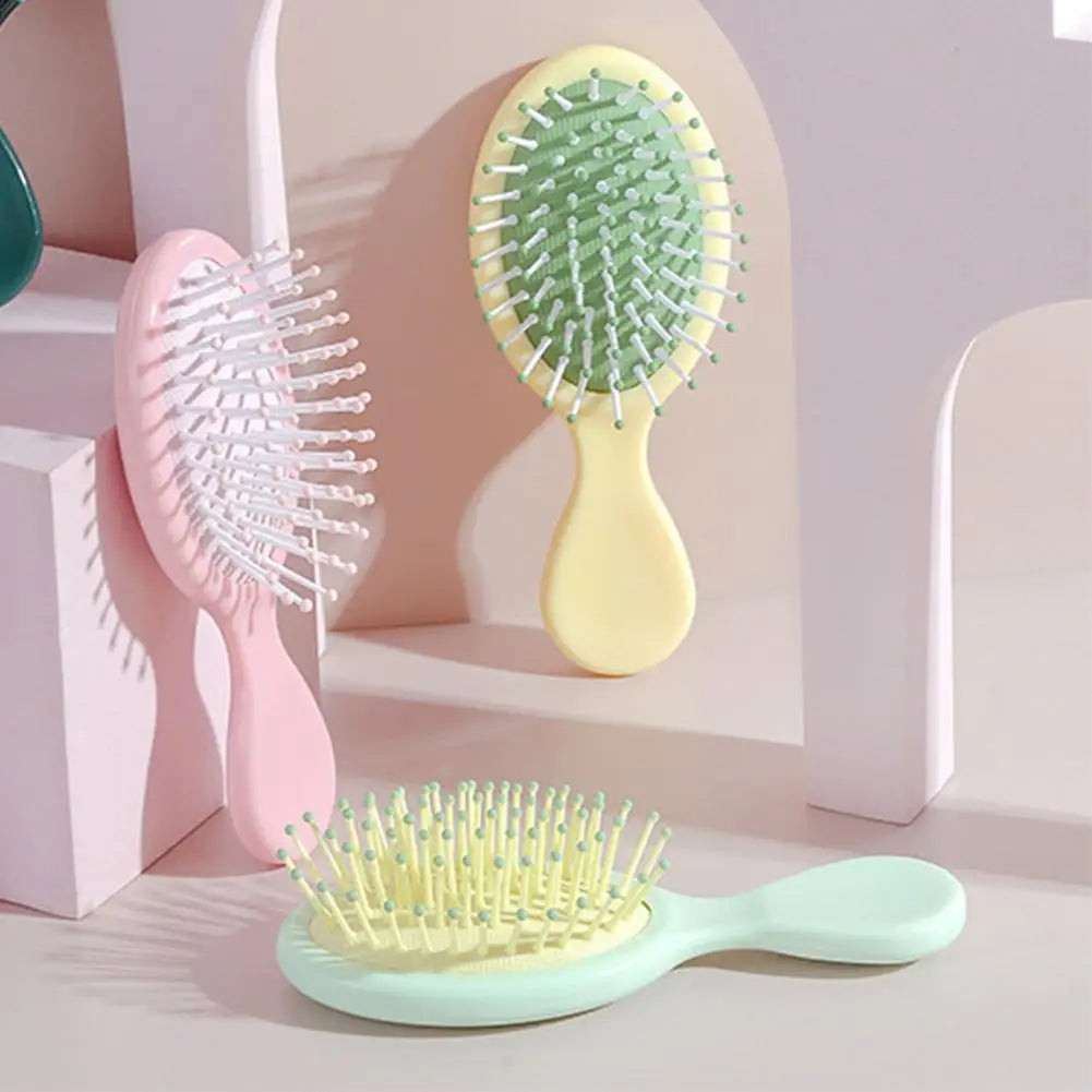 Mini Travel Detangling Hair Brush – Wet & Dry All Hair Types