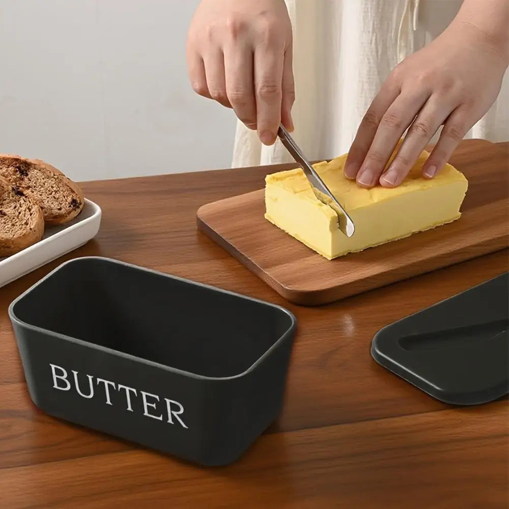 Butter & Cheese Storage Box with Cutter – Food Grade PP Keeper