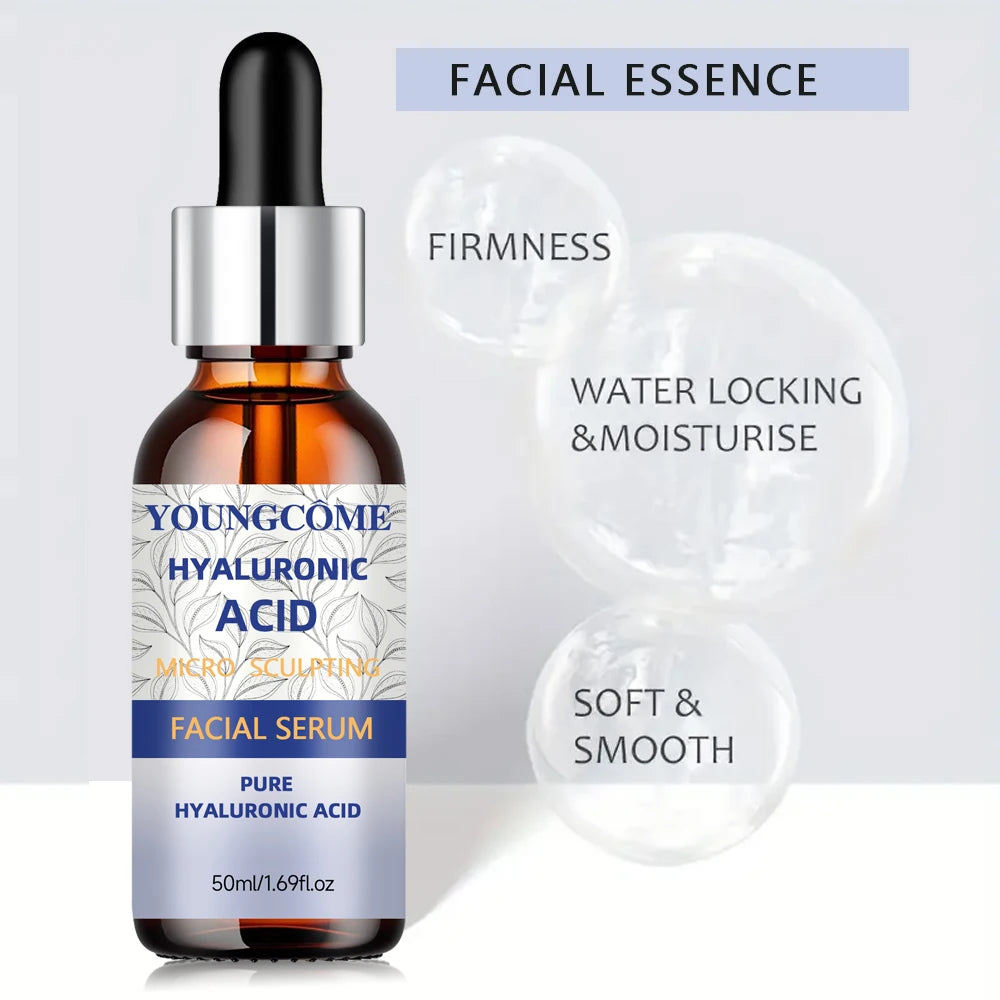 "30ML /50ML Hyaluronic Acid & Niacinamide Serum - 2X Intense Hydration + Brightening | Peaceful Pleasures Health and Wellness