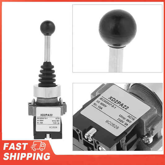 XD2PA22CR 2NO 2-position Spring Return Momentary Joy Stick Joystick Peaceful Pleasures Health and Wellness