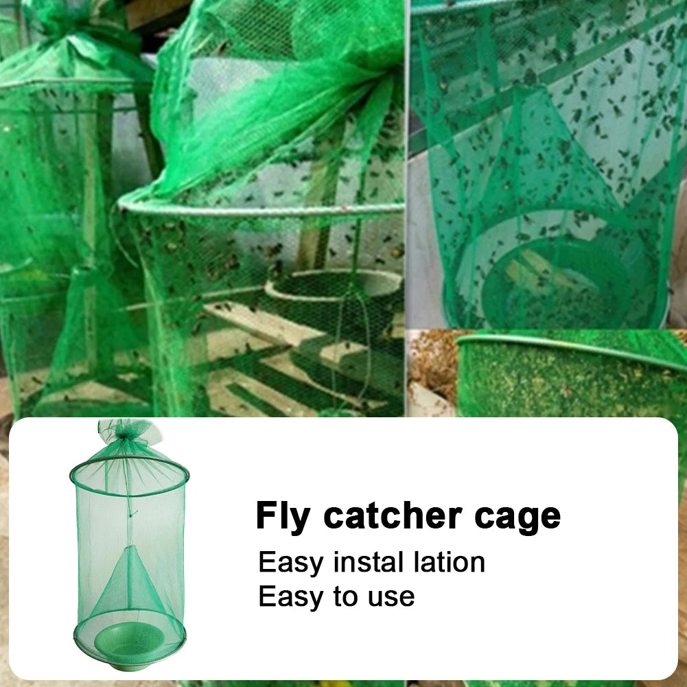 Reusable Hanging Fly Trap Cage – Pesticide-Free Peaceful Pleasures Health and Wellness