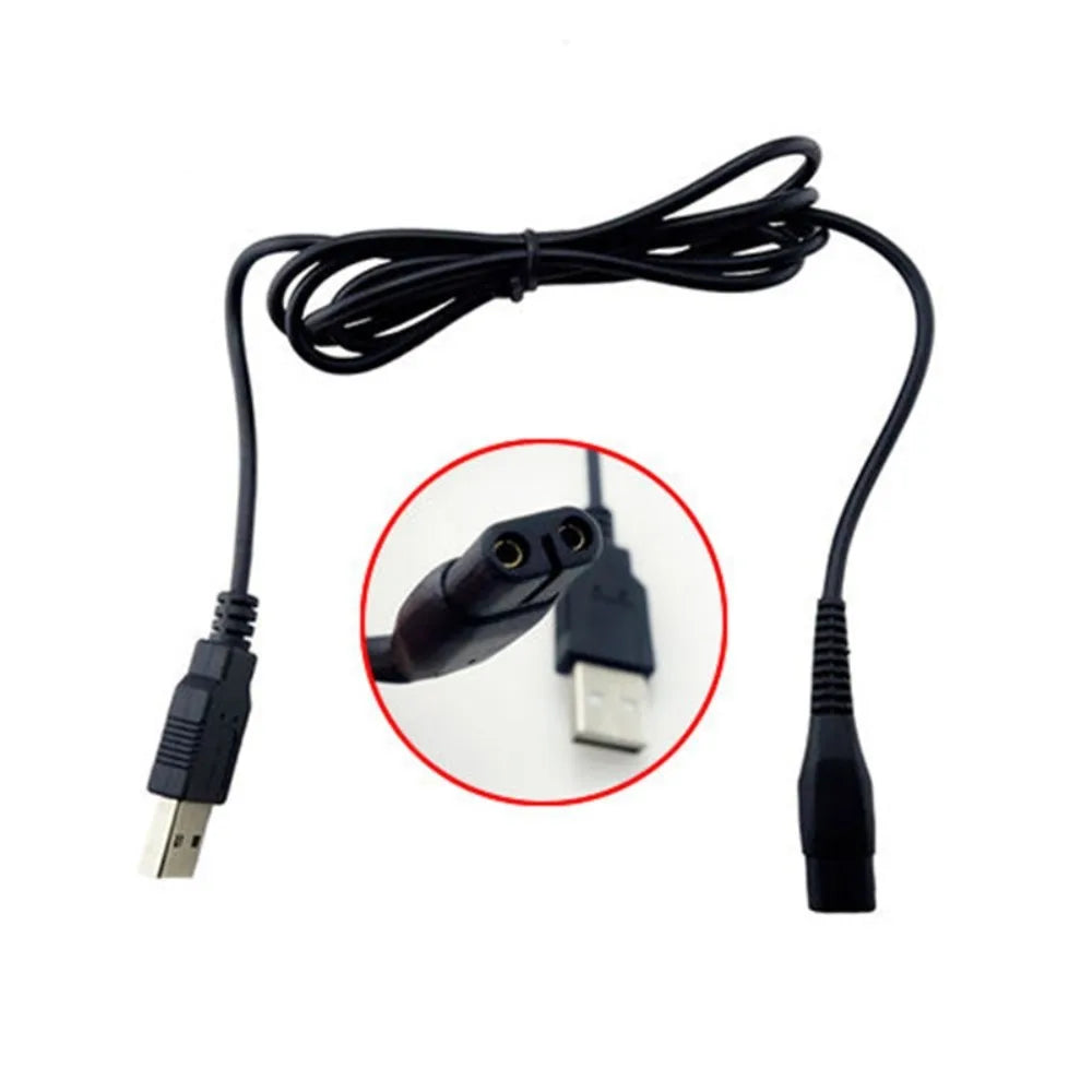 S310 for Shaver S301 USB Shaver Charger Cord Shaver Charger Cable Power Charging Cable Shaver Adaptor Cable Peaceful Pleasures Health and Wellness