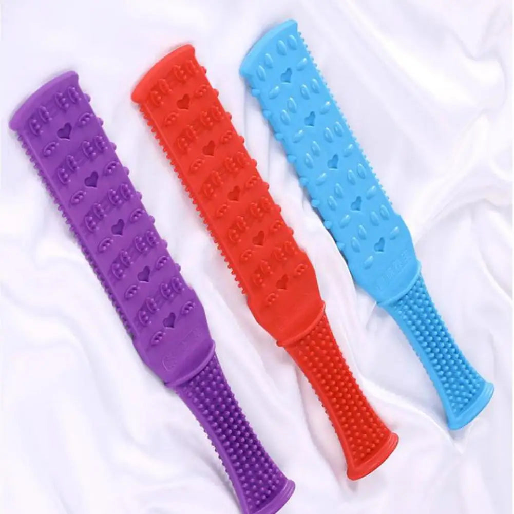 Massage Stick Body Massager Scratching Plate Extended Portable Clapping Massager Clap Hammer For Shoulder Body Relaxation Peaceful Pleasures Health and Wellness