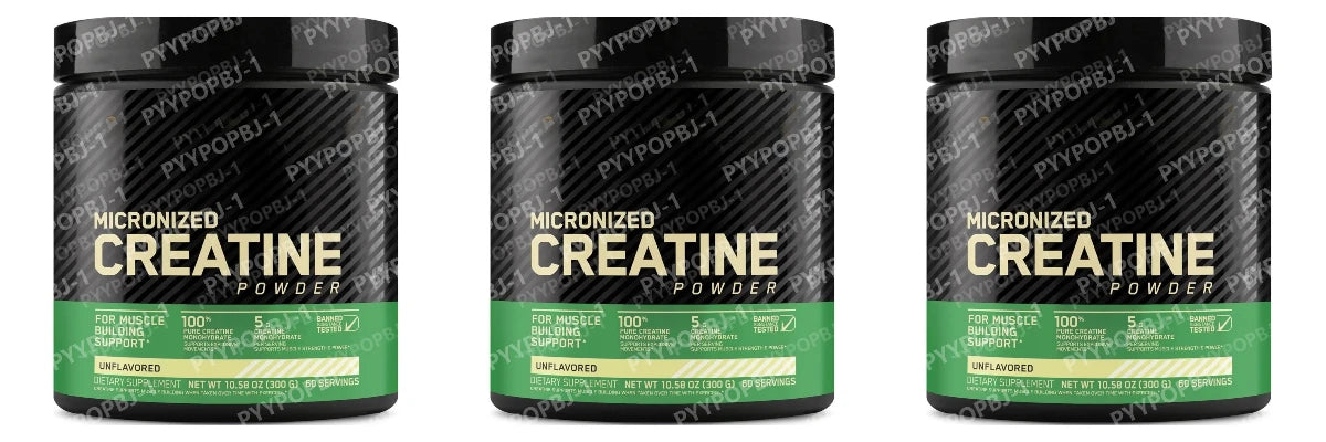 Micronized Creatine Monohydrate Powder Unflavored 300g – 60 Servings