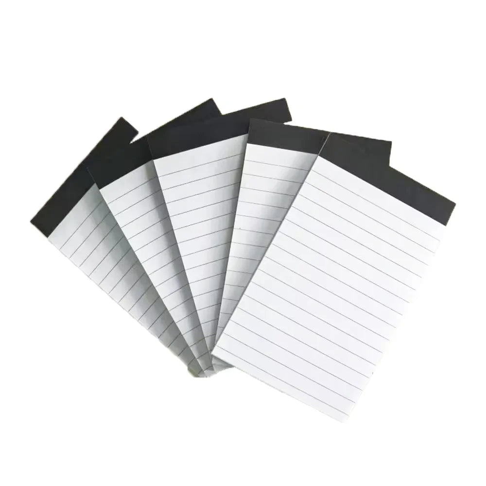Pocket-sized Lined Notepads Notebooks 5 10-Pack Notebook 30 Sheets