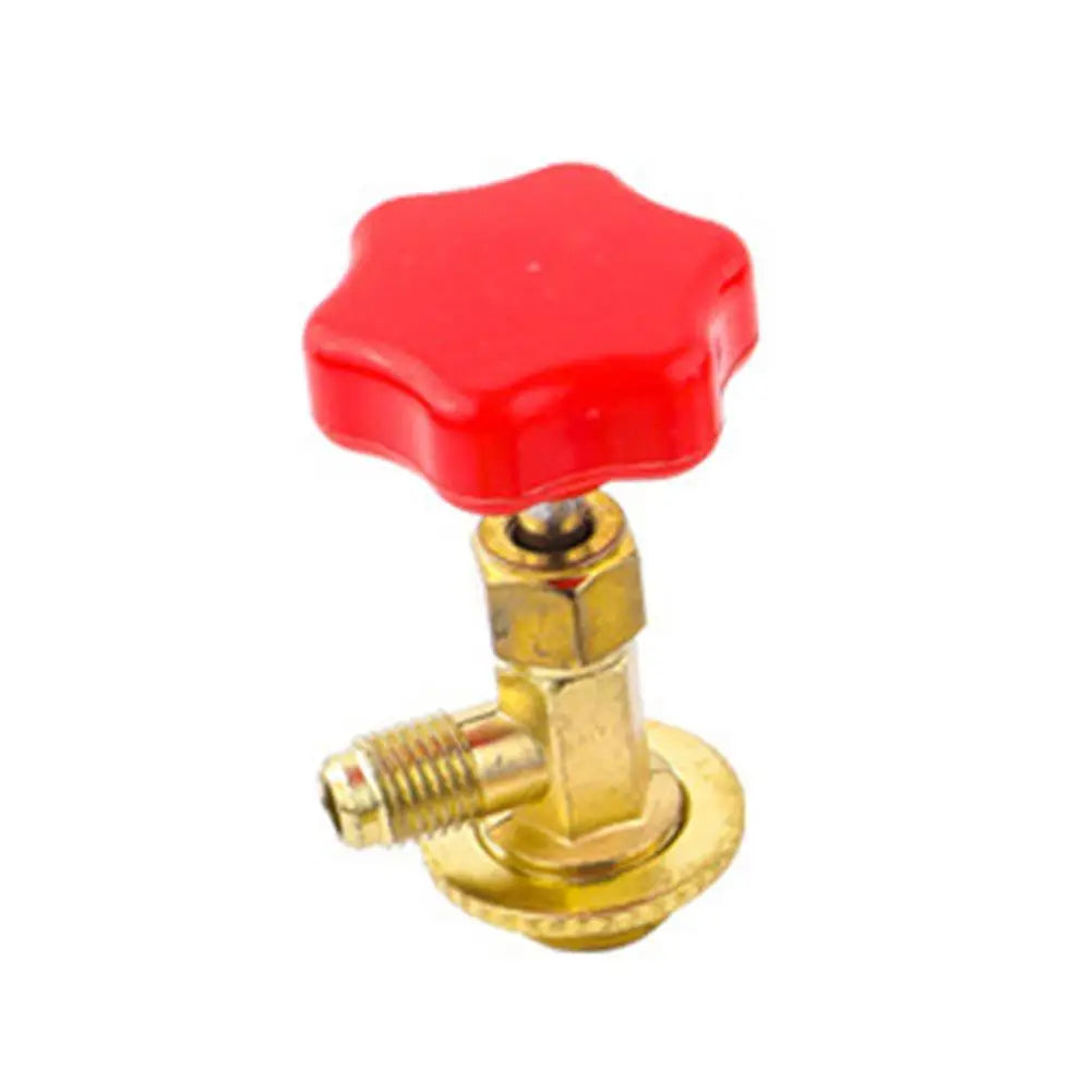 R12,R600 R22, R134a, R410A g Refrigerant Gas Recharging Kit Car Air Conditioner Gas Refill Refrigeration Tool Opener Hose Kit Peaceful Pleasures Health and Wellness B