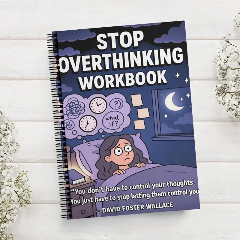 Relief Workbook Stop Overthinking Stress Management Techniques Self