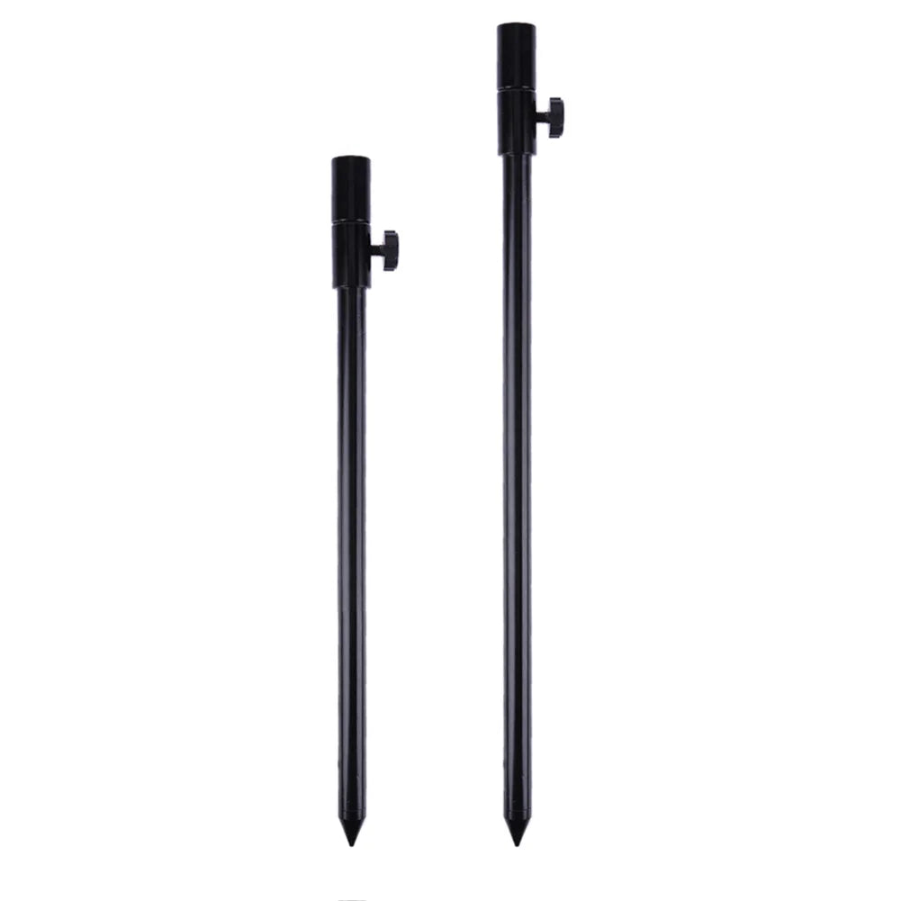 Carp Fishing Bankstick Adjustable Bite Alarm Bank Stick Extension Rod Black Peaceful Pleasures Health and Wellness