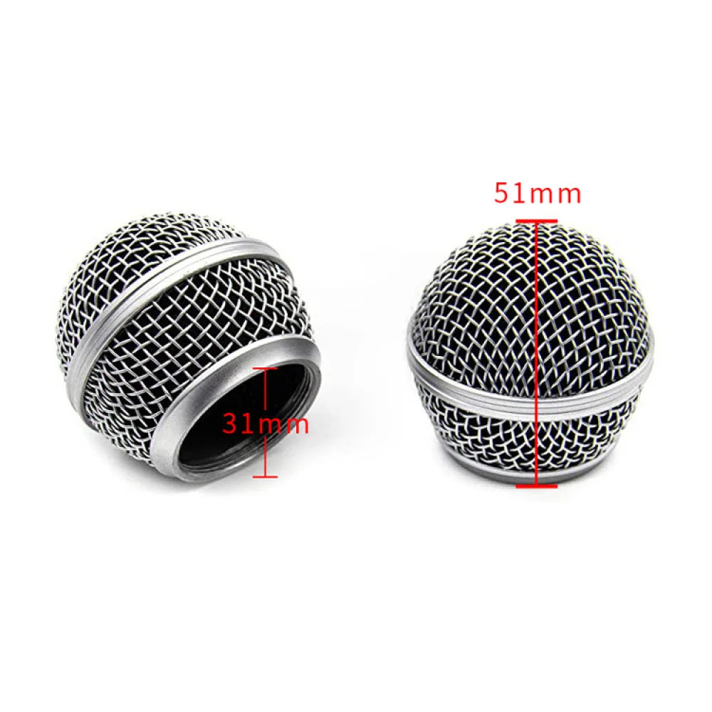 Mesh Cover For Shure SM58 PG58 BETA58A BETA87A And Other Models Microphone Mesh Cover Accessories 1 PCS Peaceful Pleasures Health and Wellness