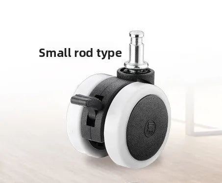 1.5" Soft Mute Office Chair Caster Replacement Wheels | Heavy Duty