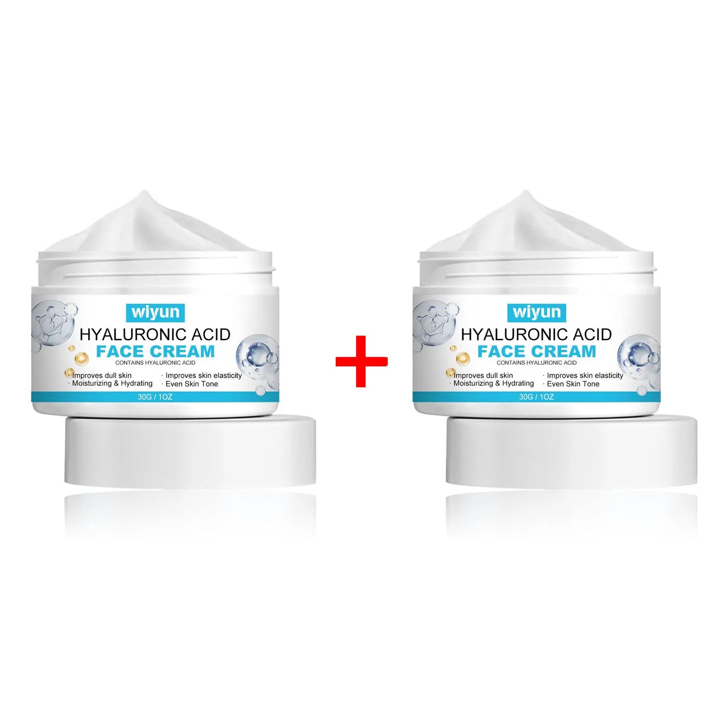 WIYUN Hyaluronic Acid Face Cream – Pore Minimizing & Brightening