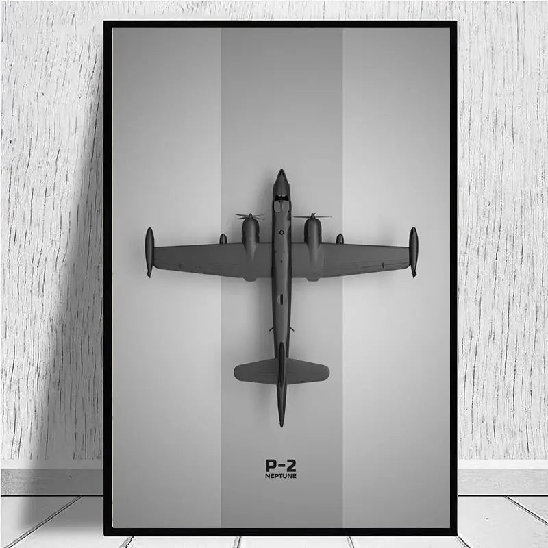 Military Aircraft Canvas Wall Art – F-22 Raptor, Rafale Poster