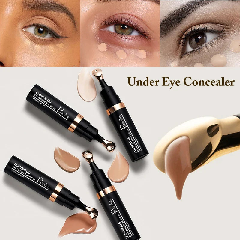 4-Color Luminous Eye Concealer – Brightening Liquid Makeup
