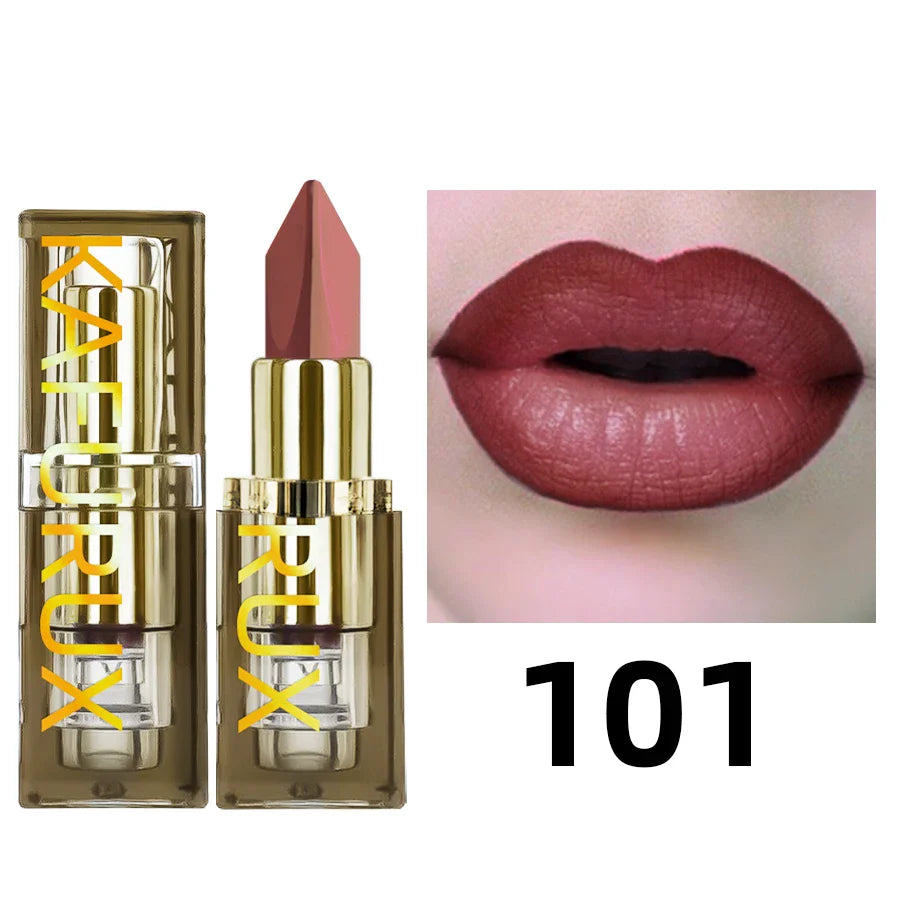 KAFURUX Glitter Two-Tone Gradient Lipstick | Matte Shimmer