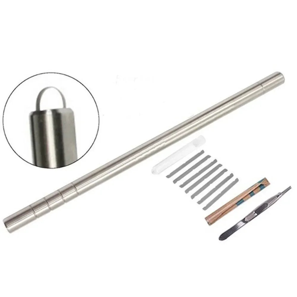 Hair Engraving Pen Set – Stainless Steel Razor Styling Tool