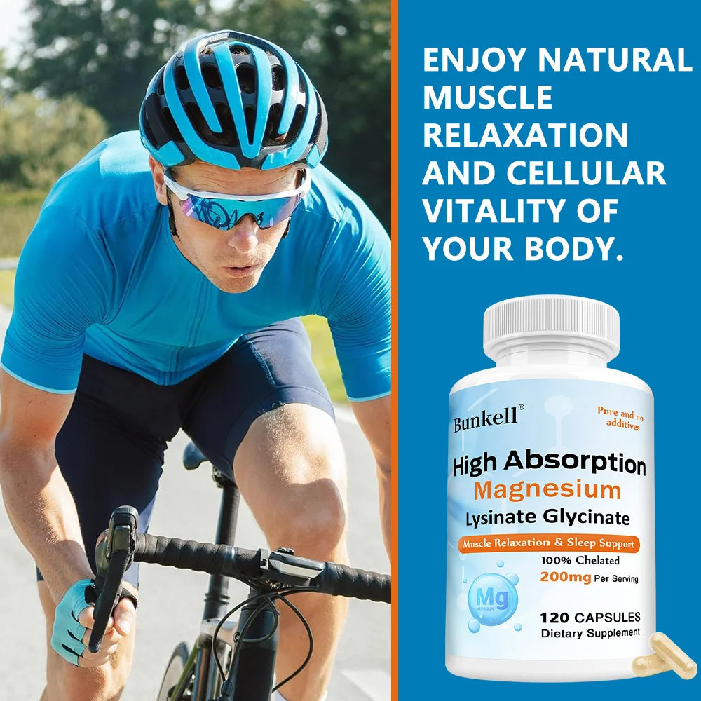 Magnesium Lysine Glycinate Capsules for Relaxation Peaceful Pleasures Health and Wellness
