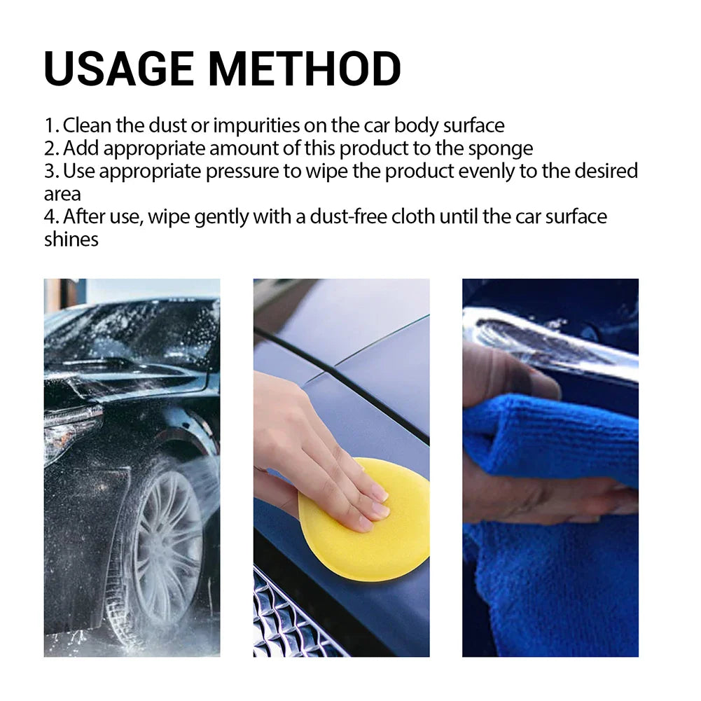 Aihogard Car Scratch Remover Polish Compound 100ml + Sponge