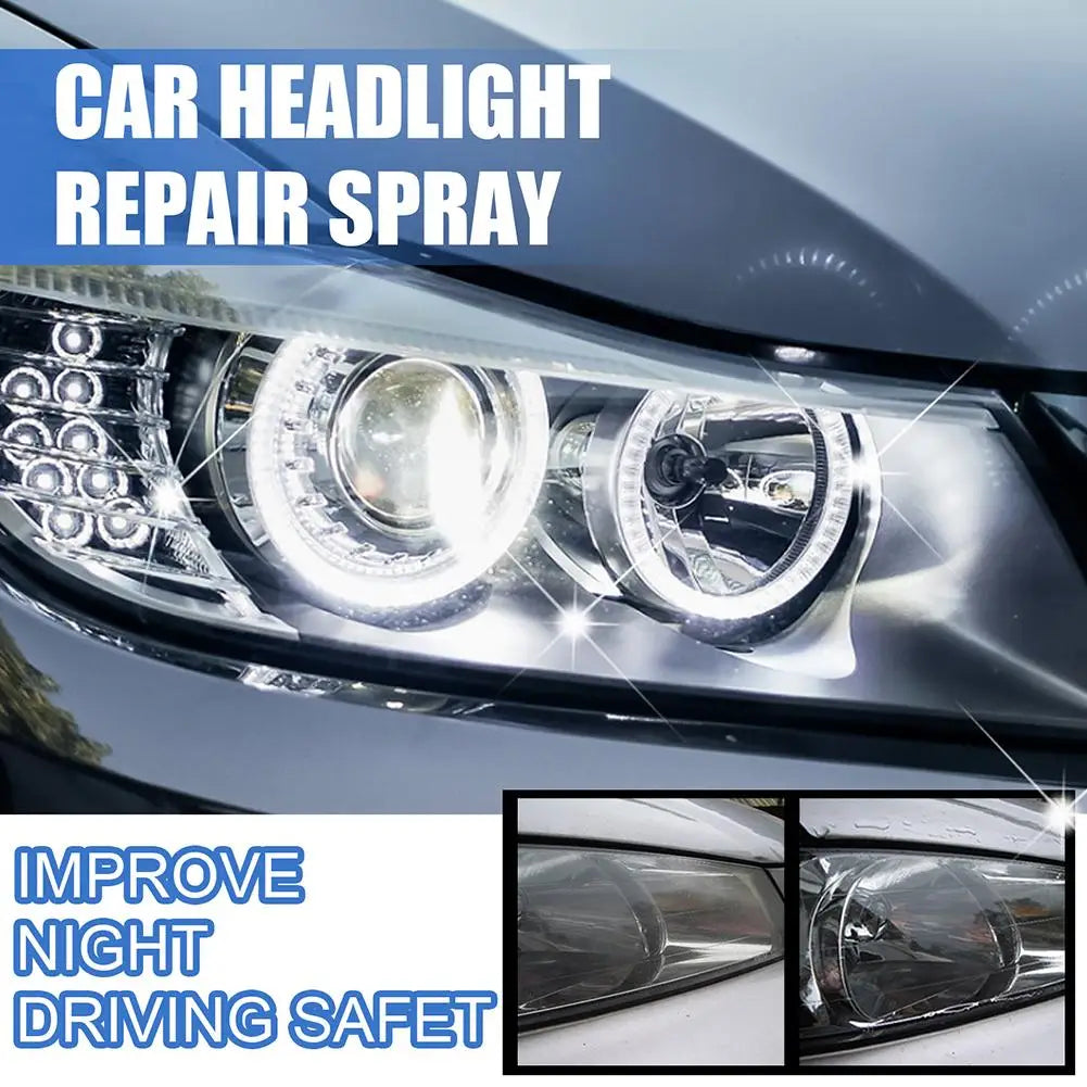 Car Headlight Restoration Kit – Remove Oxidation & Polish