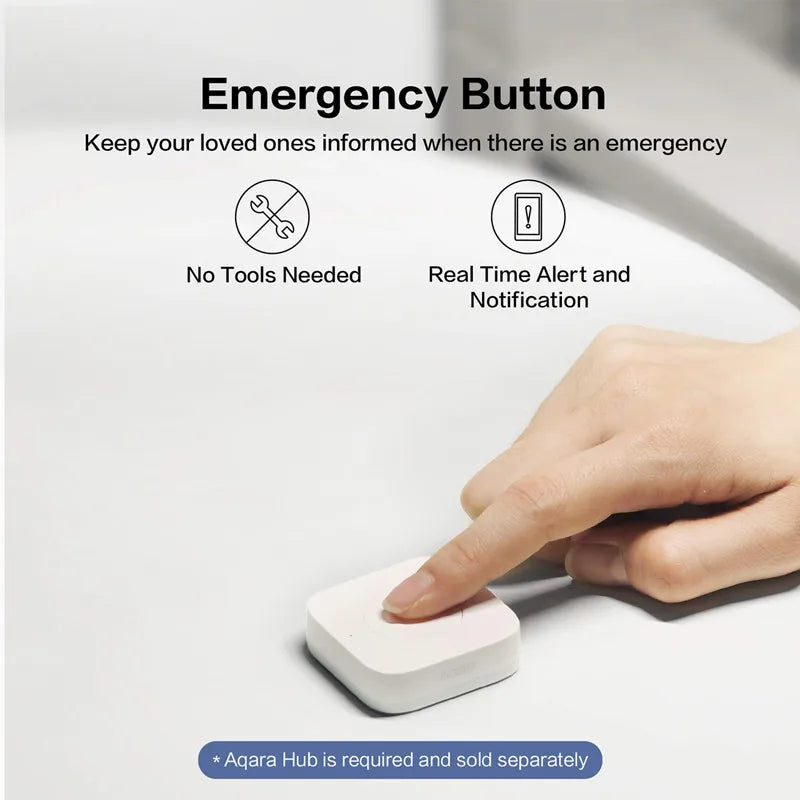 Aqara Mini Wireless Switch Zigbee Sensor Smart Button One Key Control Remote Control Home Automation for Homekit Xiaomi Mi Home Peaceful Pleasures Health and Wellness