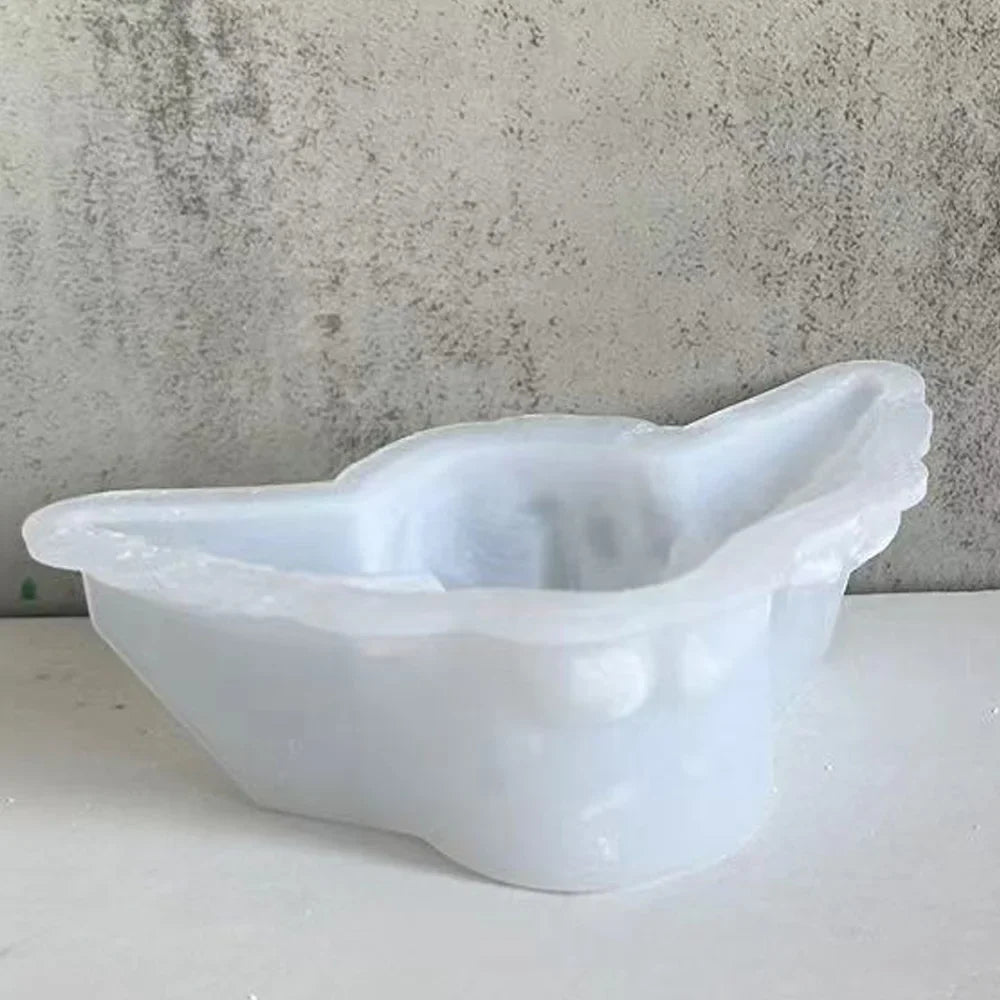 3D Angel Wings Silicone Mold – DIY Plaster, Resin & Cement Casting